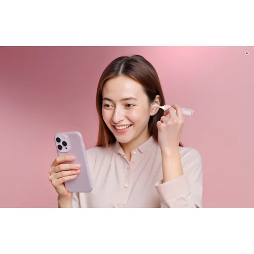 Bebird EarSight Plus I35R kamerás otoszkóp fültisztításhoz, rózsaszín - 2