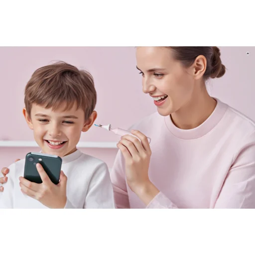 Bebird EarSight Plus I35R kamerás otoszkóp fültisztításhoz, rózsaszín - 7
