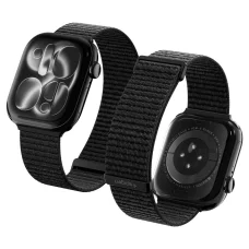 Apple Watch 8 / 9 / 10 / 11 / SE / Ultra (44 / 45 / 46 / 49 mm) Čierny remienok Spigen WBF01