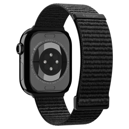 Apple Watch 8 / 9 / 10 / 11 / SE / Ultra (44 / 45 / 46 / 49 mm) Čierny remienok Spigen WBF01 - 3