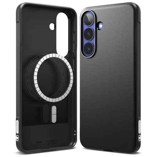Čierne puzdro Ringke Onyx MagSafe pre Samsung Galaxy S26 FE - 2