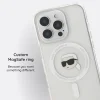  iPhone 18 Pro Bordó Karl Lagerfeld IML Choupette és Karl Script Logo MagSafe tok thumbnail