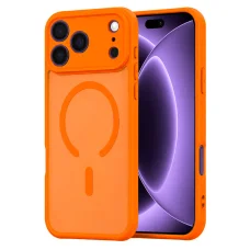 Oranžové puzdro Techsuit HaloFrost II MagSafe pre iPhone 18 Pro / iPhone 17 Pro