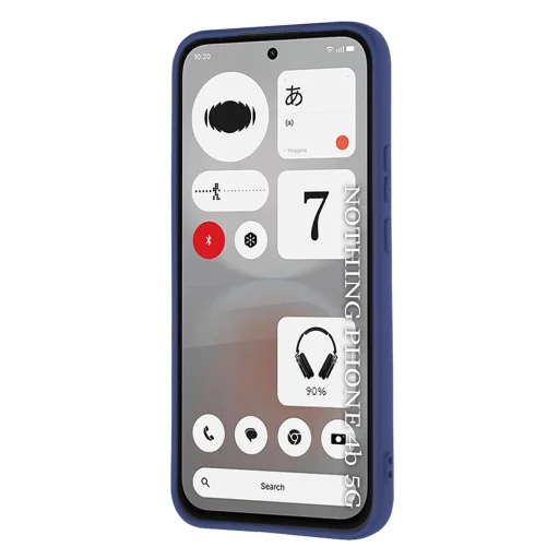 Silikónový kryt Techsuit SoftFlex pre Nothing Phone (4b), námornícka modrá - 2