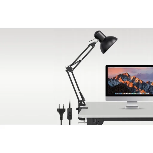 LEPRO 3100027-EU nastaviteľná stolná lampa, čierna - 2
