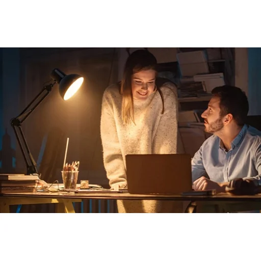 LEPRO 3100027-EU nastaviteľná stolná lampa, čierna - 5