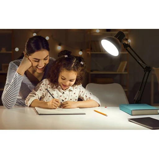 LEPRO 3100027-EU nastaviteľná stolná lampa, čierna - 6