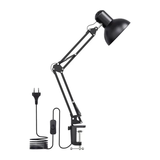 LEPRO 3100027-EU nastaviteľná stolná lampa, čierna - 1