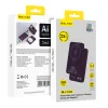 Blavec BJ-04 5000 mAh magnetická MagSafe 3 v 1 externá batéria, fialová thumbnail