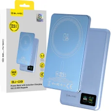 Blavec BJ-03 5000mAh magnetická bezdrôtová powerbanka, svetlomodrá