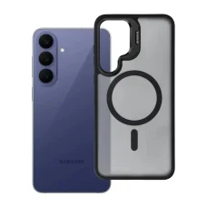 Samsung Galaxy S26 FE čierne Forcell F-Protect Shadow Stand prémiové puzdro kompatibilné s MagSafe