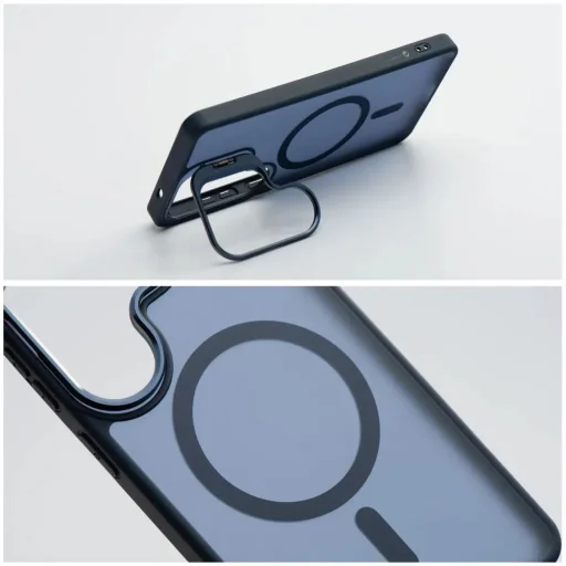  Samsung Galaxy S26 FE tengerészkék Forcell F-Protect Shadow Stand Premium MagSafe kompatibilis tok - 6