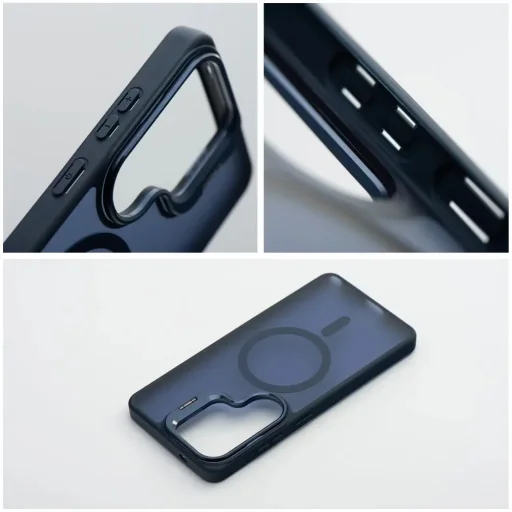  Samsung Galaxy S26 FE tengerészkék Forcell F-Protect Shadow Stand Premium MagSafe kompatibilis tok - 2