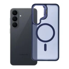 Samsung Galaxy S26 FE námornícka modrá Forcell F-Protect Shadow Stand Premium MagSafe kompatibilné puzdro