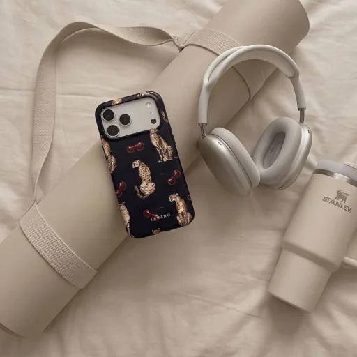 Apple iPhone 17 Pro / 18 Pro polnočná čerešňa Tech-Protect Lamano MagSafe puzdro - 5