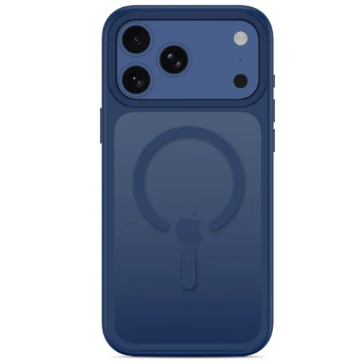Apple iPhone 17 Pro Max / 18 Pro Max matné tmavomodré Tech-Protect Magmat MagSafe CC hybridné ochranné puzdro - 3