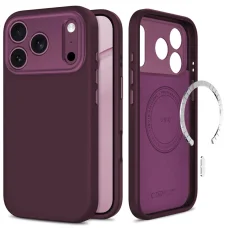 Apple iPhone 17 Pro Max / 18 Pro Max Tech-Protect Uniq MagSafe CC puzdro - tmavá čerešňa