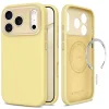 iPhone 17 Pro Max / 18 Pro Max pastelovo žlté puzdro Tech-Protect Uniq MagSafe CC thumbnail