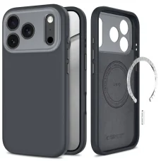 iPhone 17 Pro / 18 Pro tmavosivý Tech-Protect Uniq MagSafe CC silikónový zadný kryt