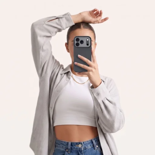 iPhone 17 Pro / 18 Pro tmavosivý Tech-Protect Uniq MagSafe CC silikónový zadný kryt - 7