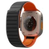 Spigen Athlex Air M silikónový remienok pre Apple Watch, čierno-oranžový thumbnail