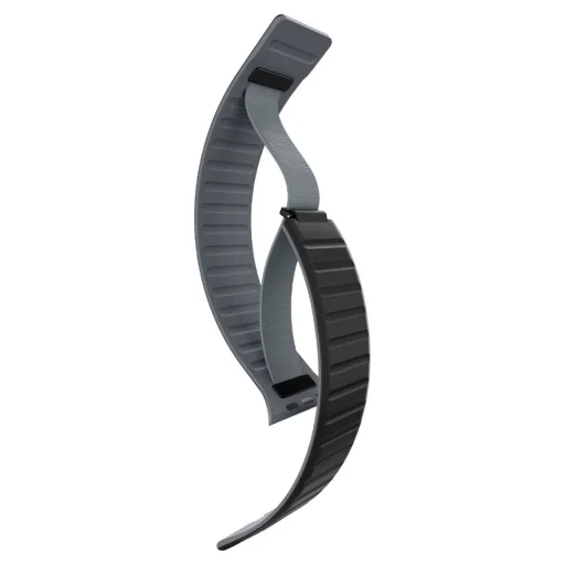 Apple Watch 8 / 9 / 10 / 11 / SE / Ultra (44 / 45 / 46 / 49 mm) čierny/sivý remienok Spigen Athlex Air M - 5