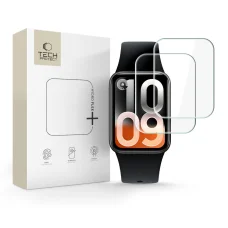 Tech-Protect Hydro Flex+ 2 darabos átlátszó hidrogélfólia Xiaomi Smart Band 10 Pro készülékhez üvegfólia