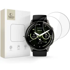 Tech-Protect Hydro Flex+ hidrogél kijelzővédő fólia Garmin Venu 4 (45 mm) órához, átlátszó, 2 db