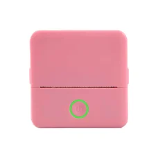 Mini bluetooth termotlačiareň DT1-0 / X6 mini RUŽOVÁ, kompatibilná s e-účtenkami (iOS/Android)