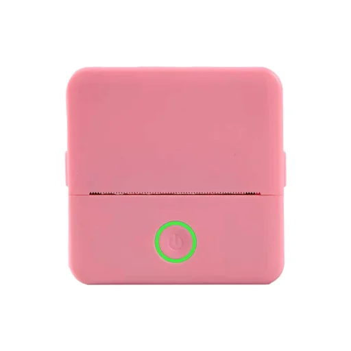 Mini bluetooth termotlačiareň DT1-0 / X6 mini RUŽOVÁ, kompatibilná s e-účtenkami (iOS/Android) - 1