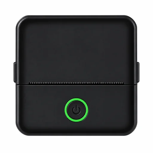 Mini hőnyomtató bluetooth DT1-0 / X6 mini FEKETE, e-nyugta kompatibilis (iOS/Android) - 2
