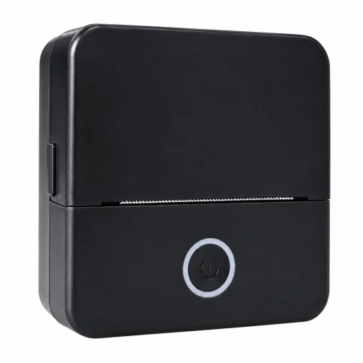 Mini hőnyomtató bluetooth DT1-0 / X6 mini FEKETE, e-nyugta kompatibilis (iOS/Android) - 3