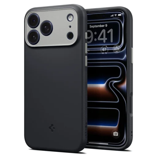 iPhone 17 Pro Max / 18 Pro Max puzdro Spigen Nano Pop čierny sezam pre magnetické bezdrôtové nabíjanie - 2