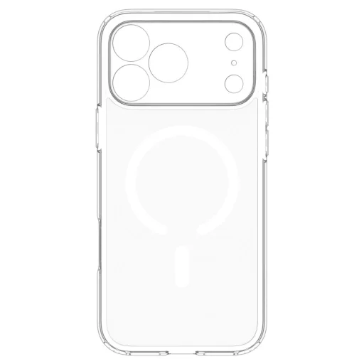 iPhone 17 Pro Max / iPhone 18 Pro Max priesvitné / biele puzdro Spigen Ultra Hybrid MagSafe - 5