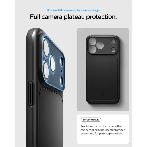 Apple iPhone 17 Pro Max / 18 Pro Max čierne magnetické puzdro Spigen Thin Fit - 9