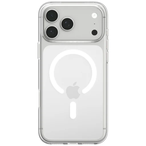 iPhone 17 Pro Max / 18 Pro Max priehľadné / biele puzdro Spigen Liquid Crystal MagSafe - 3