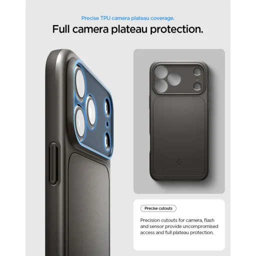 Apple iPhone 17 Pro / 18 Pro čierne puzdro Spigen Thin Fit Mag MagSafe - 10