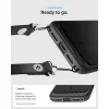 Matné čierne puzdro Spigen Rugged Armor Mag MagSafe pre iPhone 17 Pro / 18 Pro thumbnail