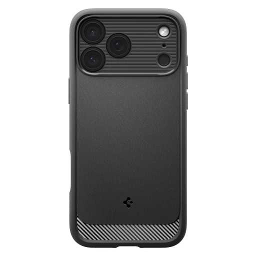 Matné čierne puzdro Spigen Rugged Armor Mag MagSafe pre iPhone 17 Pro / 18 Pro - 3
