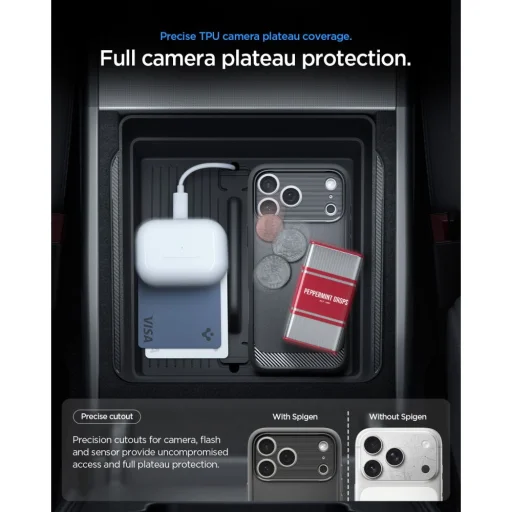 iPhone 17 Pro Max / 18 Pro Max matné čierne puzdro Spigen Rugged Armor Mag MagSafe - 7