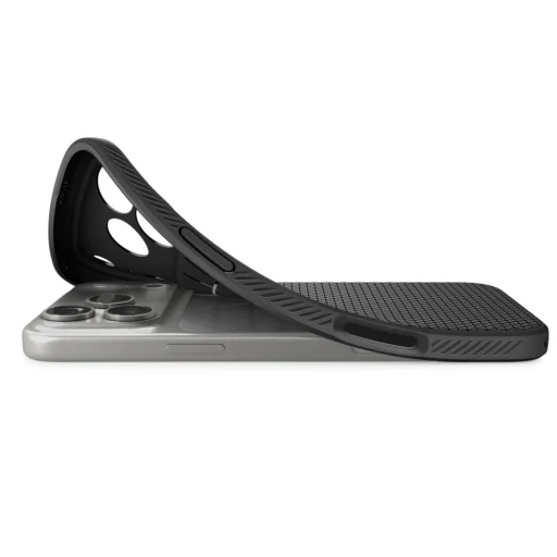 Apple iPhone 17 Pro Max / 18 Pro Max matné čierne puzdro Spigen Liquid Air - 5
