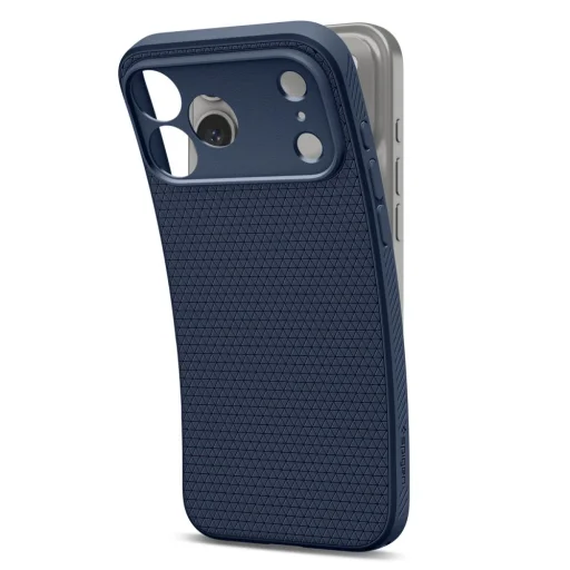 Puzdro Spigen Liquid Air pre Apple iPhone 17 Pro / 18 Pro, námornícka modrá - 4