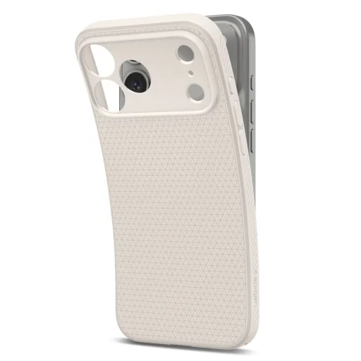 Apple iPhone 17 Pro Max / 18 Pro Max prírodný titán Spigen Liquid Air puzdro - 4