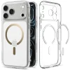 Apple iPhone 17 Pro / 18 Pro priehľadné a zlaté puzdro Spigen Ultra Hybrid MagSafe thumbnail