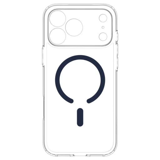 iPhone 17 Pro Max / 18 Pro Max priehľadné / tmavomodré puzdro Spigen Ultra Hybrid MagSafe - 5