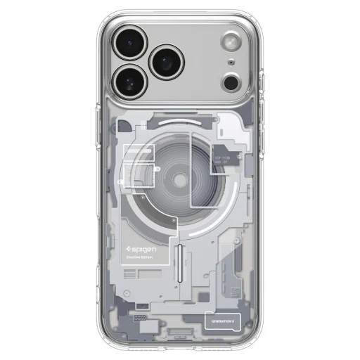 iPhone 17 Pro / 18 Pro puzdro Spigen Ultra Hybrid MagSafe - Zero One biele - 3