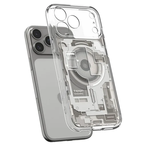iPhone 17 Pro Max / 18 Pro Max prírodný titán Spigen Ultra Hybrid MagSafe Zero One puzdro - 4