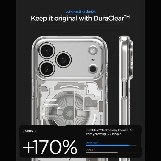 iPhone 17 Pro Max / 18 Pro Max prírodný titán Spigen Ultra Hybrid MagSafe Zero One puzdro - 6