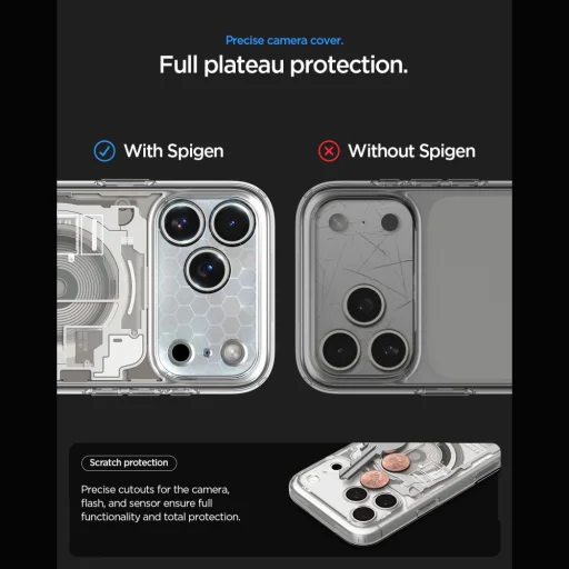 iPhone 17 Pro Max / 18 Pro Max prírodný titán Spigen Ultra Hybrid MagSafe Zero One puzdro - 8