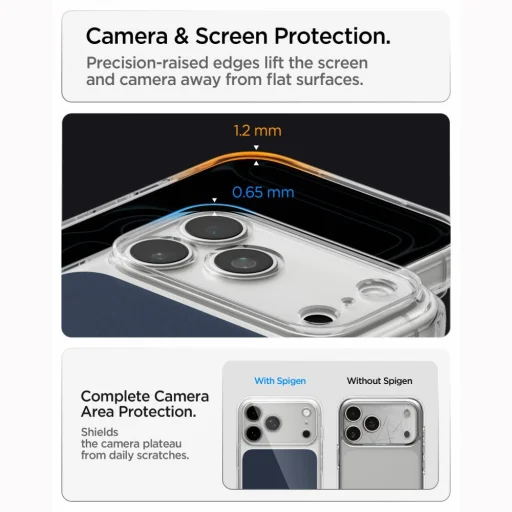 iPhone 17 Pro Max / 18 Pro Max matne modrý kryt Spigen Ultra Hybrid T MagSafe - 12